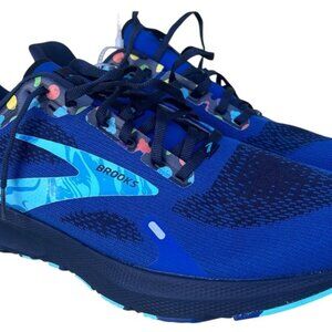 Mens Sneakers Athletic Shoes Brooks Launch 9 Size 12.5 Blue Trix Lucky Charm
